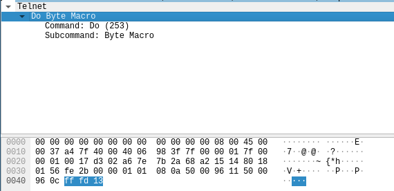 telnet protocol